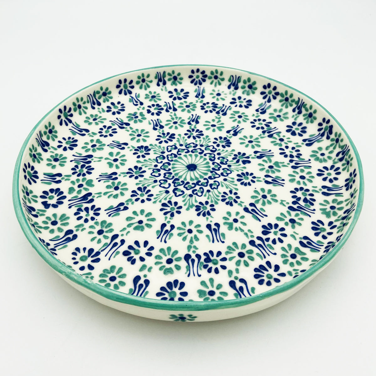 Manomic - 27 cm Camper Plate - Aegean Pattern