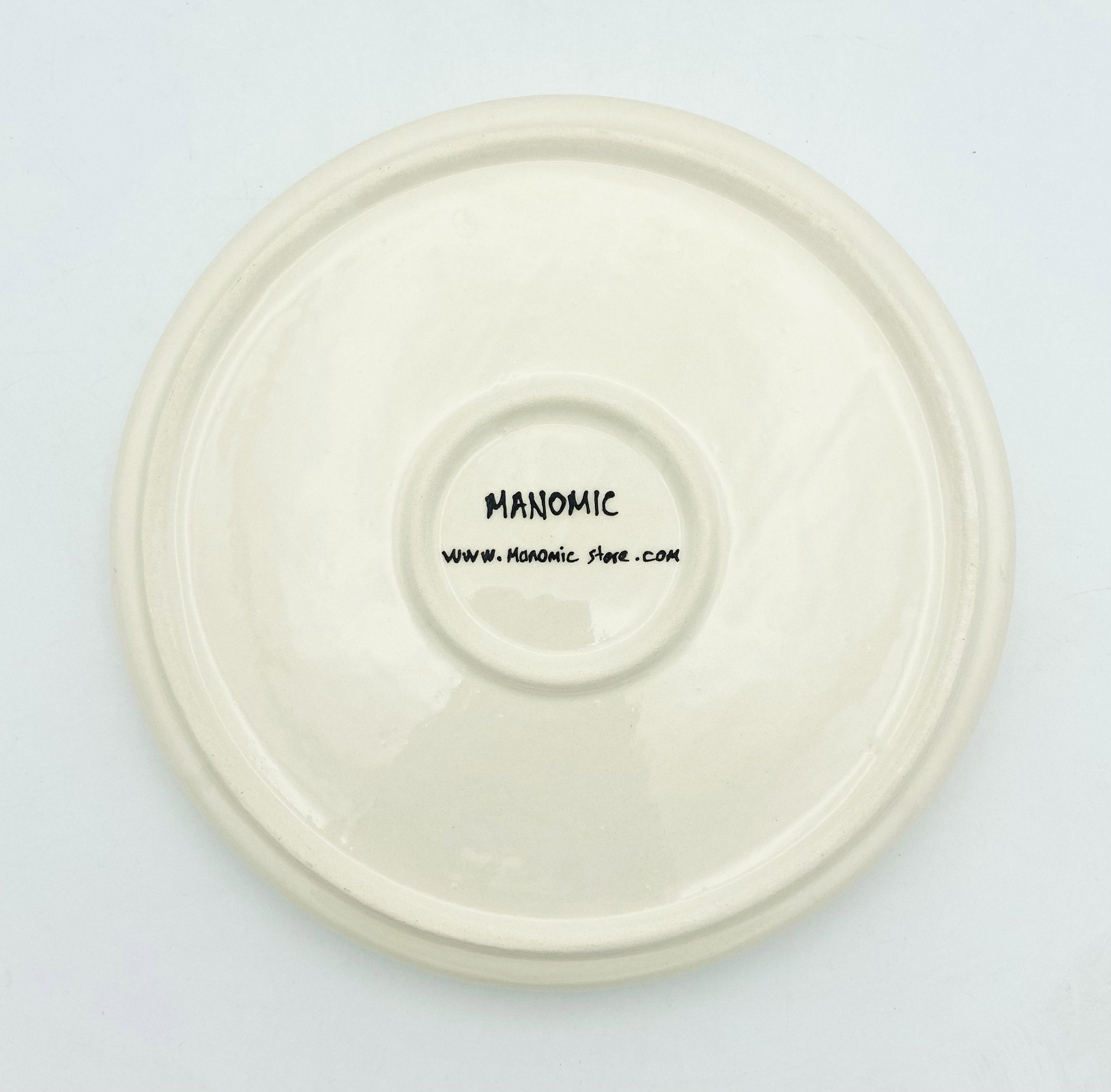 Manomic - 27 cm Camper Plate - Aegean Pattern