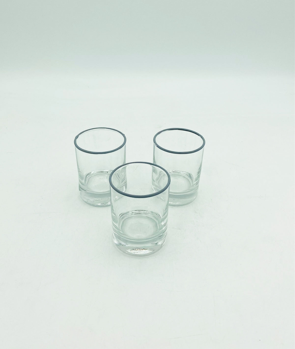 Manomic - Slim Glass Liquor Cup Set of 3